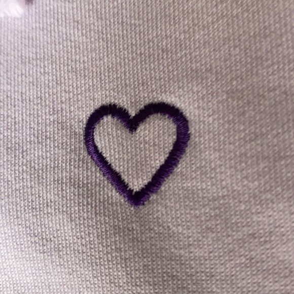 Topshop lilac crop top sweat shirt - US 4 - Picture 5 of 5